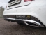 Решетка на задний бампер (лист) Mercedes-Benz E 200 2013(купе)